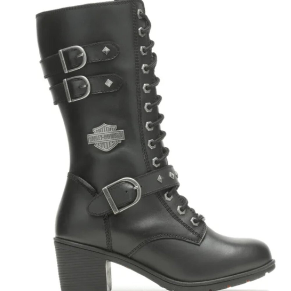 Harley-Davidson Women's Aldale Waterproof Leather Riding Boots
